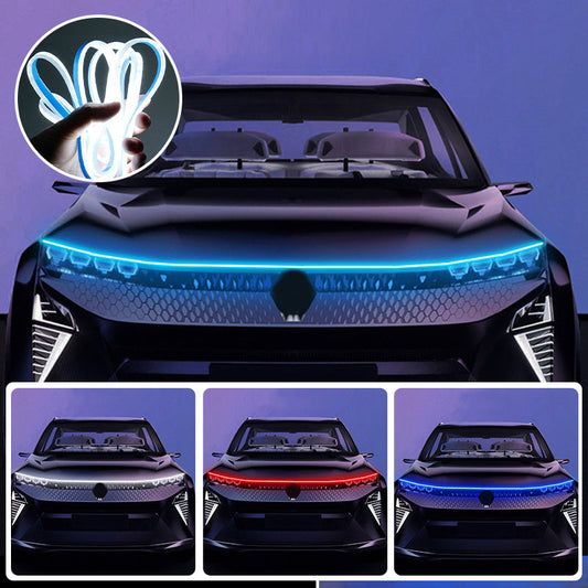 Tiras LED para automóveis - Instalação super fácil em 5 minutos, 16 cores e adequadas para todos os veículos