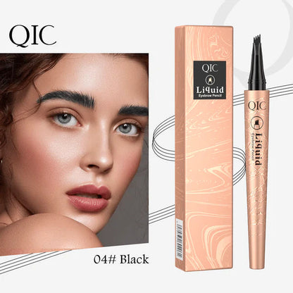 📢📢Compre 1, ganhe 1 grátis⏰Caneta para sobrancelhas com efeito microblading 3D e 4 pontas