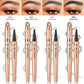 📢📢Compre 1, ganhe 1 grátis⏰Caneta para sobrancelhas com efeito microblading 3D e 4 pontas