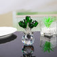 💎 Figura de Rosa em Cristal Perene – 7 Cores, Acabamento Brilhante e Presente Eterno