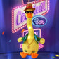 Patinha de peluche interativa que fala e dança