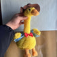 Patinha de peluche interativa que fala e dança