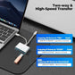 Leitor de cartões de memória USB-C 3 em 1