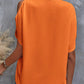 ❤️Camisola monocromática elegante para mulher, com decote em V e ombros à vista
