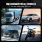 Carregador inteligente para baterias de automóvel de 12 V e 6 A com função de reparação por impulsos