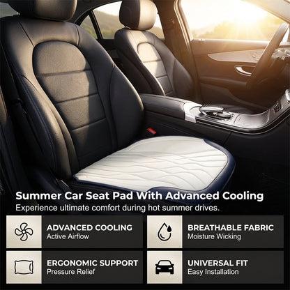 Almofada de verão para cadeira auto com sistema de refrigeração avançado