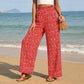 💗ÚLTIMO DIA DE PROMOÇÃO: 50% DE DESCONTO⏰Calças largas de cintura alta com smock para mulher👖