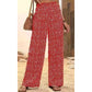 💗ÚLTIMO DIA DE PROMOÇÃO: 50% DE DESCONTO⏰Calças largas de cintura alta com smock para mulher👖