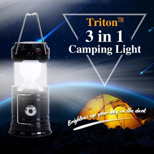 🥳A MELHOR ESCOLHA DE 2026🥳 Lanterna de campismo com chama LED – Lanterna e lanterna de bolso 3 em 1, modo de chama tremeluzente – Retrátil, portátil – Recarregável por energia solar e USB! 🔦💨