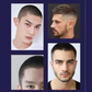 Máquina de cortar cabelo elétrica circular com ecrã LED
