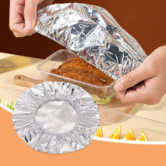 ✨Promoção: 50% de desconto🌸Saco hermético de papel alumínio para alimentos, reutilizável e apto para forno.