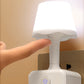 Lâmpada de LED noturna 2 em 1 com base em cubo