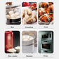 10 PCS-Non-Stick Silicone Round Steamer Mat for Buns & Dumplings