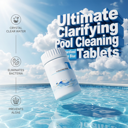 Pastilhas de limpeza para piscinas Crystal Clear