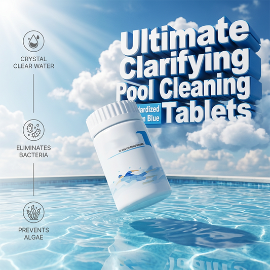 Pastilhas de limpeza para piscinas Crystal Clear