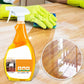 Spray para pavimentos de madeira com cera de abelha ScratchErase – Limpa, devolve o brilho e remove riscos