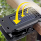 🌞 Luz solar com sensor de movimento e clipe – Iluminação exterior ecológica e economizadora de energia 🏡💡