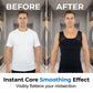 💪 Camisola sem mangas masculina de alta elasticidade para fitness e modelagem – Alisamento instantâneo da zona abdominal, conforto durante todo o dia! ✅💥