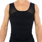 💪 Camisola sem mangas masculina de alta elasticidade para fitness e modelagem – Alisamento instantâneo da zona abdominal, conforto durante todo o dia! ✅💥