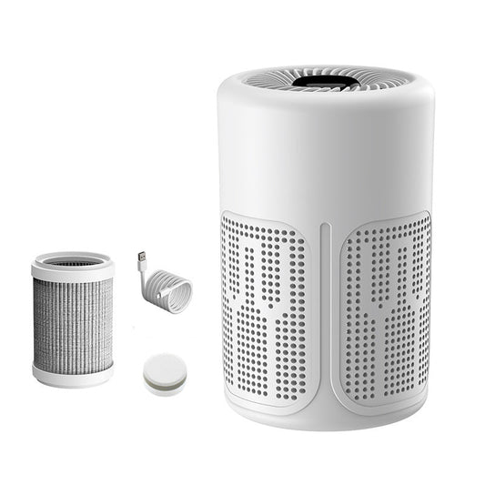 ⏰🔥50% DE DESCONTO! 🌬️ Purificador de ar doméstico compacto – Silencioso, energeticamente eficiente e perfeito para alergias, pó e pêlos de animais 🏠✨