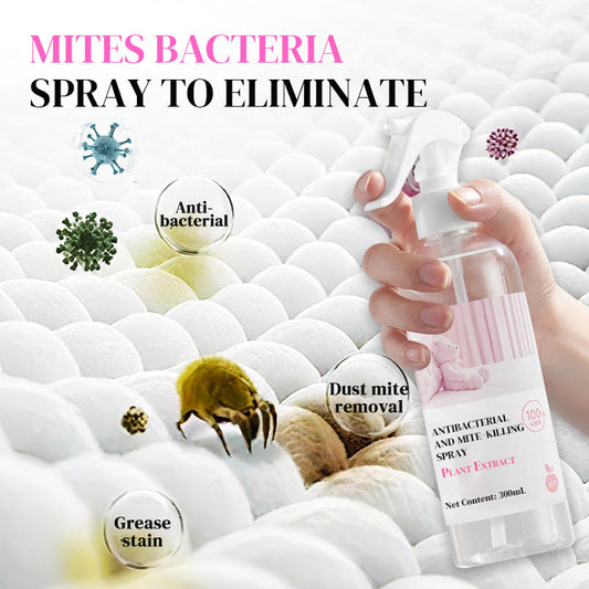 Spray antibacteriano e antiácaros à base de extratos vegetais