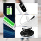 🔋 Conjunto de escovas de limpeza elétricas 9 em 1 – Cabeças intercambiáveis, rotação potente e ideal para a cozinha, casa de banho e azulejos 🏠