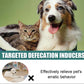Spray indutor de defecação para animais de estimação