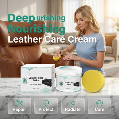 Multipurpose conditioner for deep leather treatment