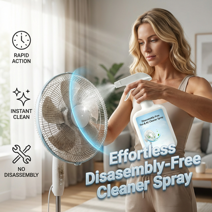 ✨ Limpeza profunda de ventiladores e aparelhos de ar condicionado – Produto de limpeza em espuma sem necessidade de desmontagem, para um ar fresco! ✨