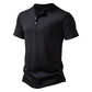 Men's Casual Slim Fit Button Placket Tee