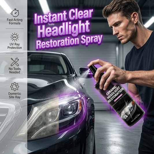 Spray cerâmico para restauração de faróis