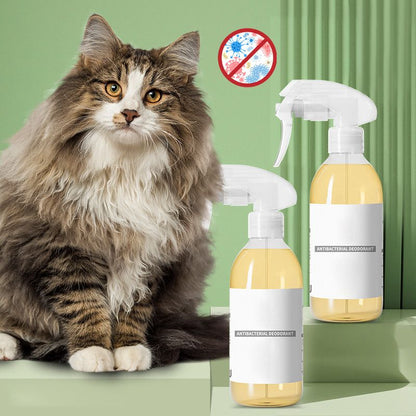 🟒💥Spray desodorizante antibacteriano para animais de estimação