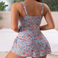 👙Promoção de último dia: 50% de desconto💃Fato de banho de uma peça para mulher, com efeito modelador e laço