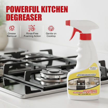 🧼 Desengordurante potente para a cozinha – Pulverize, limpe, brilhe – Não é preciso enxaguar! 🍳✨ Eficaz contra a gordura, suave nas superfícies – o novo melhor amigo da sua cozinha. 💪🧽