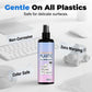 🧴 Spray multiusos para remover o amarelecimento do plástico – De amarelado a branco brilhante em segundos! ✨💪 Sem esfregar, sem substituir – basta pulverizar, esperar e recuperar. 🛠️🟡