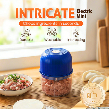 ⚡🔪🥩🧅Mini Picadora Elétrica de Alimentos Eficiente e Sem Fios