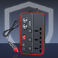 Carregador multifuncional para automóvel com tomadas de corrente alternada e USB