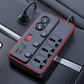 Carregador multifuncional para automóvel com tomadas de corrente alternada e USB