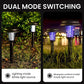 ☀️Luz solar com mata-mosquitos ✨ – Lâmpada de jardim para fixar no solo, mata-insetos UV e luz solar para caminhos🦟🚫