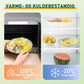 100 unidades. Capa elástica para alimentos, de qualidade alimentar - Antibacteriana