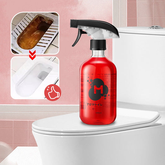 🚽 Produto de limpeza perfumado para sanitas – Potente removedor de manchas e desodorizante, frescura duradoura, desinfetante eficaz para a higiene da casa de banho🦠❌