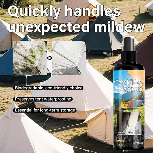 Produto de limpeza para manchas de bolor em tecidos para exterior