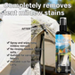 Produto de limpeza para manchas de bolor em tecidos para exterior