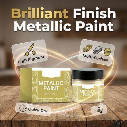 Versatile Metallic Paint for All Crafts