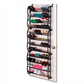 👟 50% DE DESCONTO AGORA! 🏆 Organizador de sapatos para pendurar na porta – 24 compartimentos e montagem sem ferramentas – Adapta-se a portas padrão, com capacidade para até 24 pares – perfeito para a entrada ou para o roupeiro 🚪✨