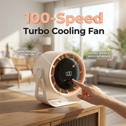 Ventilador suspenso de circulação de alta velocidade com 100 velocidades