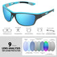 Óculos de sol para desportos ao ar livre para homem 2023 com lentes polarizadas antirreflexo