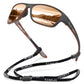 Óculos de sol para desportos ao ar livre para homem 2023 com lentes polarizadas antirreflexo