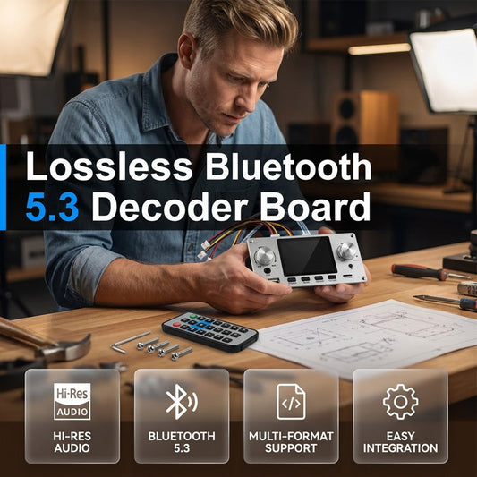 Placa descodificadora de áudio sem perdas Bluetooth 5.3