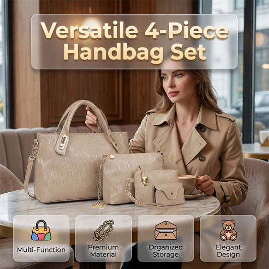 🔥Promoção quente de 2026: 49% de desconto✨Conjunto versátil de 4 peças de bolsas para mulher